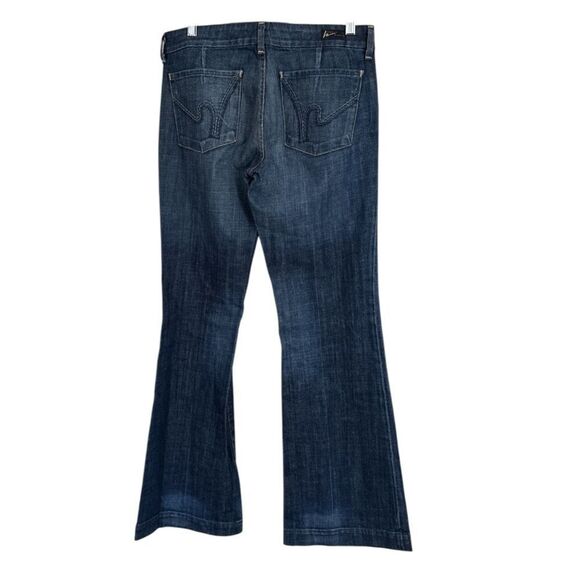 Citizens‎ of Humanity Runaway Jeans 30 Low Waist Full Leg Dark Wash Denim - Picture 2 of 12
